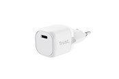 Mobil - Adaptere og ladere - Trust Maxo Ultra-small 20W USB-C PD Charger - White - 25205