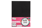 Arts & Crafts - Tilbehør - Creative Craft Group Hobby cardboard Black A4 10 sheets - CR0712/GE