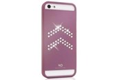 Mobil - Deksel og etui - WHITE DIAMONDS Mobile Phone Cover Metal Aviator for iPhone 5 Pink - 1210MMAVI41