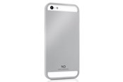 Mobil - Deksel og etui - WHITE DIAMONDS Mobile Phone Cover Metal for iPhone 5 Silver - 1210MMPUR45