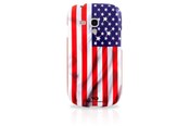 Mobil - Deksel og etui - WHITE DIAMONDS Flag USA Mobile Phone Cover for Samsung Galaxy S III mini - 2220FLA06