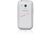 Mobil - Deksel og etui - WHITE DIAMONDS Sash Ice Mobile Phone Cover for Samsung Galaxy S III mini - 2220SIC41