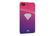 Mobil - Deksel og etui - WHITE DIAMONDS Cover iPhone 4/4s Rainbow Rosa - 1110RAI41