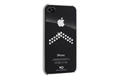 Mobil - Deksel og etui - WHITE DIAMONDS Arrow Mobile Phone Cover for Apple iPhone 4/4S chrome - 1110ARR2