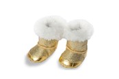 Dukker, Bamser & Utstyr - Heless Doll shoes Gold 38-45 cm - 840