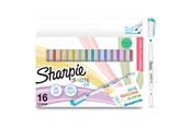 Skrive- & Tegneverktøy - Sharpie S-Note Duo Highlighters | Kreative tusjer med to ender av pastell | Kule og bred spiss for fremheving, tegning, journalføring og mer | 16 stk - 2182115