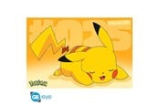 Reklameartikler - ABYstyle - POKEMON Poster Pikachu Asleep (91.5x61cm) - Plakat - FP4972