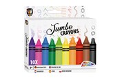 Hobbyartikler - Creative Craft Group Jumbo Crayons Artist 10 pcs. - 150033