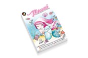 Kreative leker - Creative Craft Group Glitter Coloring and Sticker Book - Mermaid - 150031