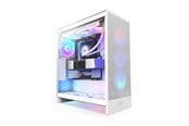 Kabinett - NZXT H7 Flow RGB (2024) - All White - Kabinett - Miditower - Hvit - CM-H72FW-R1