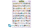 Reklameartikler - ABYstyle - POKEMON Poster Sinnoh Pokemon English (91.5 x 61cm) - Plakat - GBYDCO077