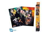 Reklameartikler - ABYstyle - NARUTO SHIPPUDEN Set 2 Chibi Posters Ninjas (52x38cm) - Plakat - ABYDCO726