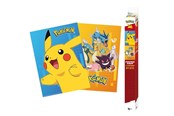 Reklameartikler - ABYstyle - POKEMON Set 2 Chibi Posters Colourful Characters (52x38cm) - Plakat - GBYDCO049