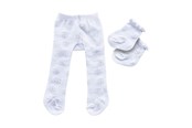 Dukker, Bamser & Utstyr - Heless Doll Tights with Socks - Snowflakes 35-45 cm - 478