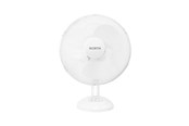 Varme- & Kjøleapparat - NORTH Desk Fan 30cm Plastic White - FT-30A