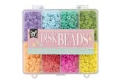 Arts & Crafts - Tilbehør - Craft Sensations Disc beads 6 mm in storage box - 8 colours - CR1401/GE