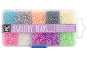 Arts & Crafts - Tilbehør - Craft Sensations Jewellery beads 15 grams each colour 10 colours - CR1403/GE