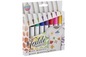 Arts & Crafts - Tilbehør - Legind 8 Textile Markers - 150035