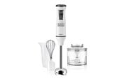 Håndmikser - Black & Decker Håndmikser Hand Blender With Accessories 600W White - 600 W - ES9160070B