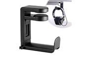 Hodetelefoner - Desire2 Holder for Headphone / Headset Black Mounted on desk top - D2HOOK