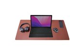 Musematte & Tilbehør  - Desire2 Prestige Pad Desk Mat 400x900mm Brown - D2DMBN