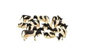 Leketøy - Kids Globe Cows 12pcs 1:32 - 571929