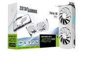 Grafikkort - ZOTAC GeForce RTX 4070 SUPER Twin Edge OC White - 12GB GDDR6X RAM - Grafikkort - ZT-D40720Q-10M