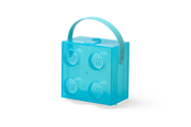 Barnerom - LEGO Box W. Handle Translucent Light Blue - 40240010