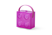 Barnerom - LEGO Box W. Handle Translucent Violet - 40240009