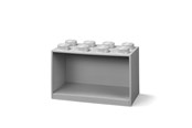 Barnerom - LEGO BRICK SHELF 8 KNOBS - GREY - 41151740