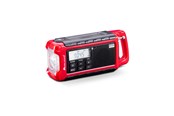 Nødlader - MIDLAND Emergency Radio Power Bank ER200 Red Black Nødlader - Rød - 2600 mAh - C1469