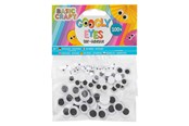 Hobbyartikler - Creative Craft Group Wiggle eyes 80 pcs. - 100067