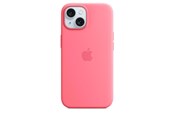 Mobil - Deksel og etui - Apple iPhone 15 Silicone Case with MagSafe - Pink - MWN93ZM/A