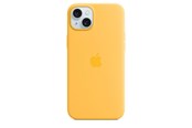 Mobil - Deksel og etui - Apple iPhone 15 Plus Silicone Case with MagSafe - Sunshine - MWNF3ZM/A