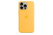 Mobil - Deksel og etui - Apple iPhone 15 Pro Max Silicone Case with MagSafe - Sunshine - MWNP3ZM/A