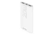 Nødlader - CELLY ProPower power bank - Micro-USB Type B 2 x USB 24 pin USB-C - 20 Watt Nødlader - 10000 mAh - PBPD10000EVOWH