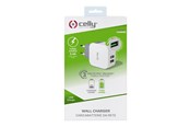 Mobil - Adaptere og ladere - CELLY TC2USBTURBO power adapter - 2 x USB - TC2USBTURBO