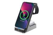 Batteri - CELLY wireless charging stand - 15 Watt - WLSTAND3IN1BK