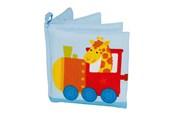 Babyleker - Goki Crinkle Booklet Animals on the Train - 65254