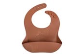 Babyutstyr - Filibabba Silicone bib with print - squirrel - FI-02250