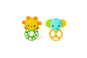 Babyutstyr - Bright Starts Character Oball Teether 2pk - BS-16762