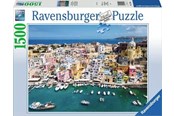 Puslespill - Ravensburger Colorful Procida Italy 1500p - 10217599