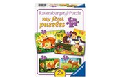 Puslespill - Ravensburger Forest Animal Fun 2/4/6/8p - 12000854