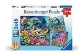 Puslespill - Ravensburger Under Water, 3x49pc - 12000859