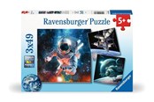 Puslespill - Ravensburger Outer Space 3x49p - 12000860