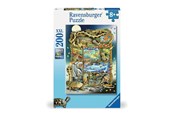 Puslespill - Ravensburger Fish and Reptile Menagerie200p - 12000866