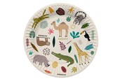 Leketøy - Folat BV Plates Zoo Party 8pcs. - 61929