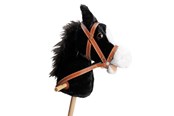 Treleker - Playwood Wooden Hobby Horse with Sound - Black - PW2110