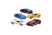 Leketøysbil - Johntoy Super Cars Die-cast Car 5 pcs. (Assorted) - 26907