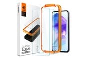 Mobil - Beskyttelsesglass - Spigen Glass tR AlignMaster 2 Pack -  Samsung Galaxy A55 - AGL07775